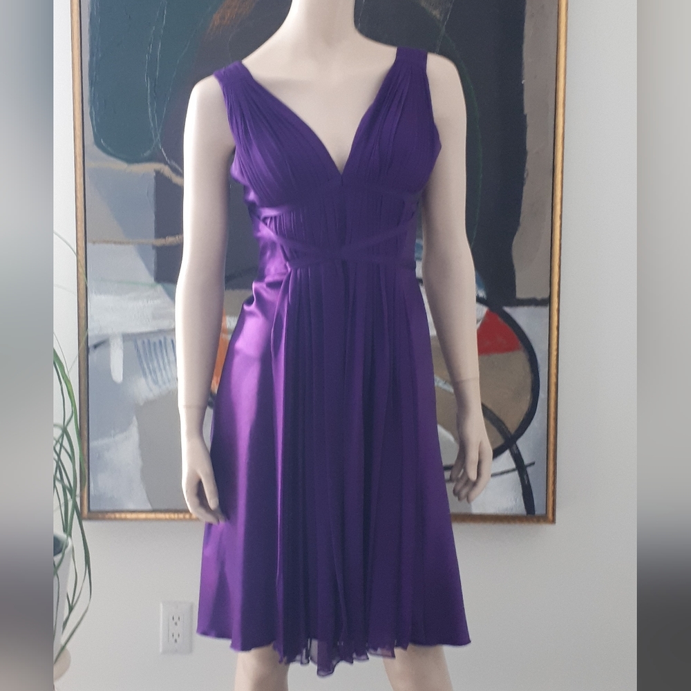 Dina Bar-El | Silk Dress with Wrap Tie